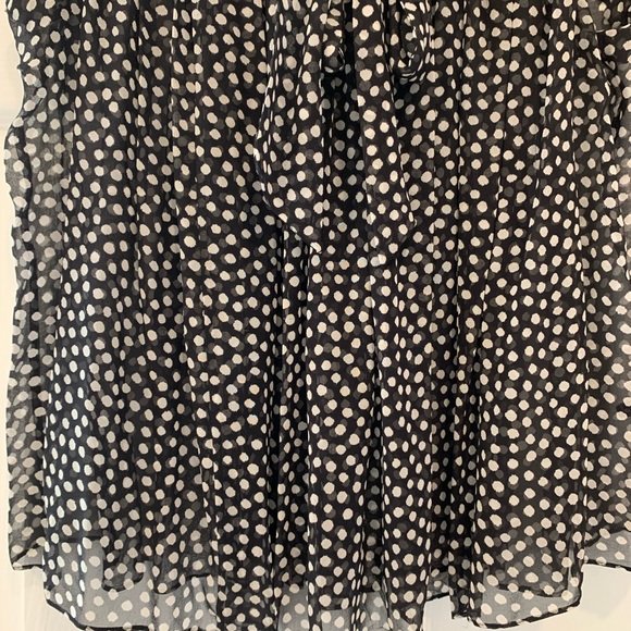 EUC Kate Spade polka dot blouse - Picture 4 of 7